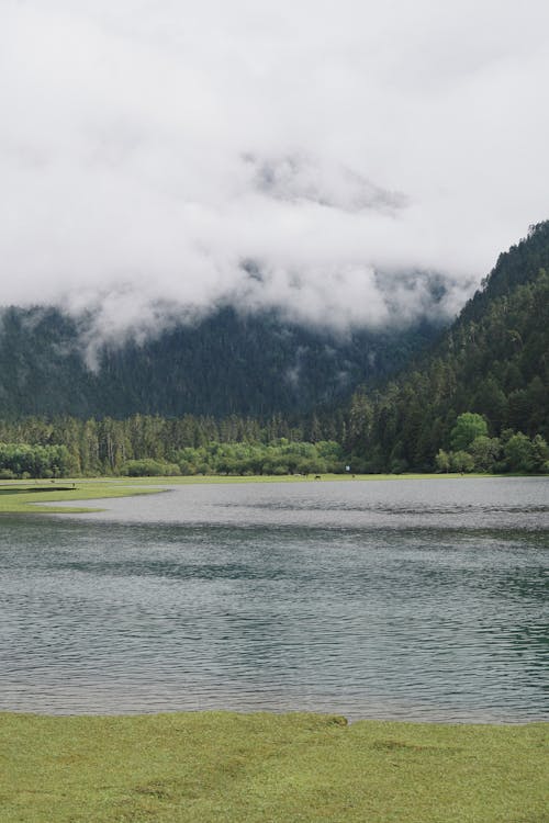 Základová fotografie zdarma na téma hora, jezero, kopce