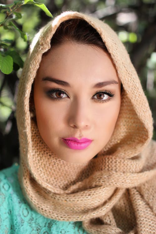 Portrait of Woman in Hijab