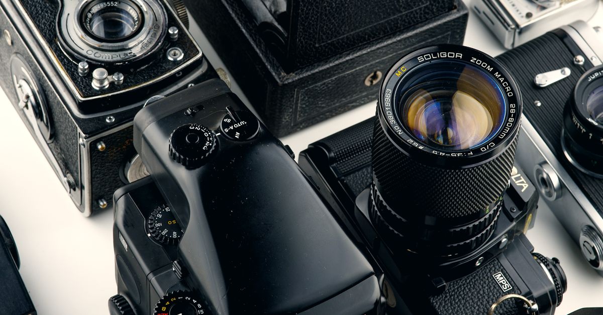 Assorted Camera Image Assorted Black Cameras · Free Stock Photo