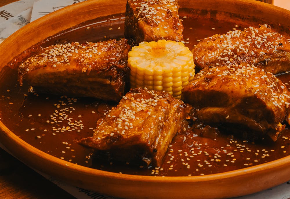 Sweet and Spicy Glazed Pork Chops