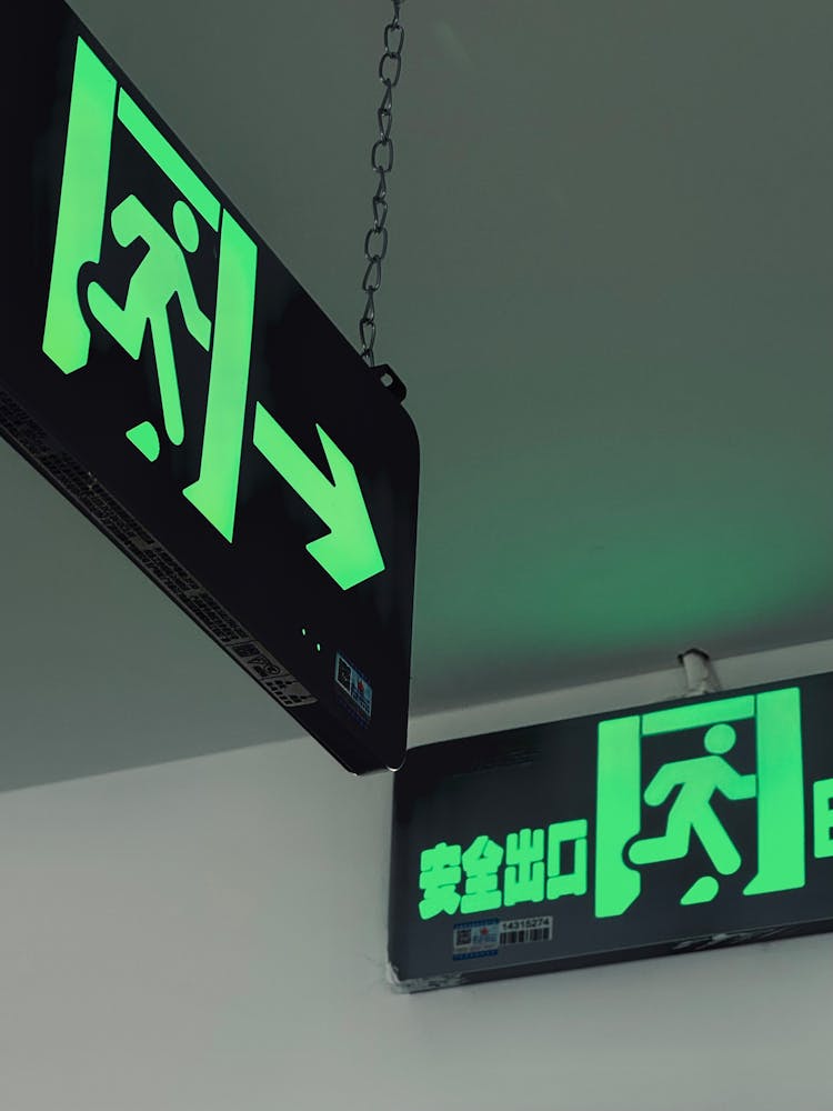 Emergency Exit Signs