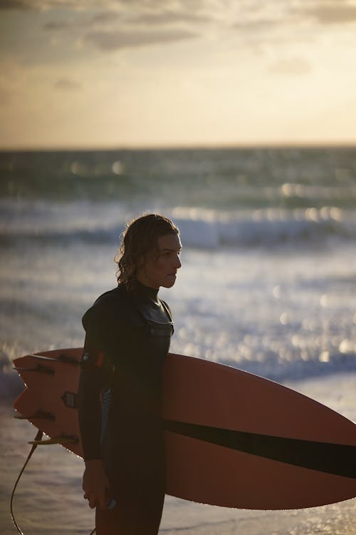 Surfer at Dawn