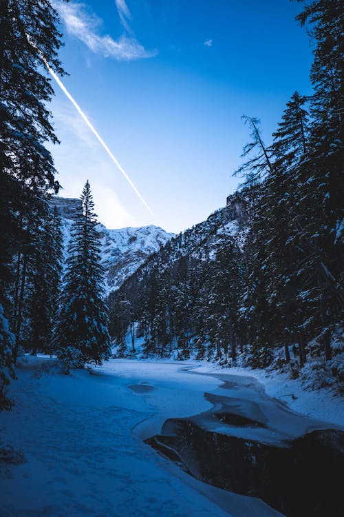 buz, dağlar, dikey atış içeren Ücretsiz stok fotoğraf