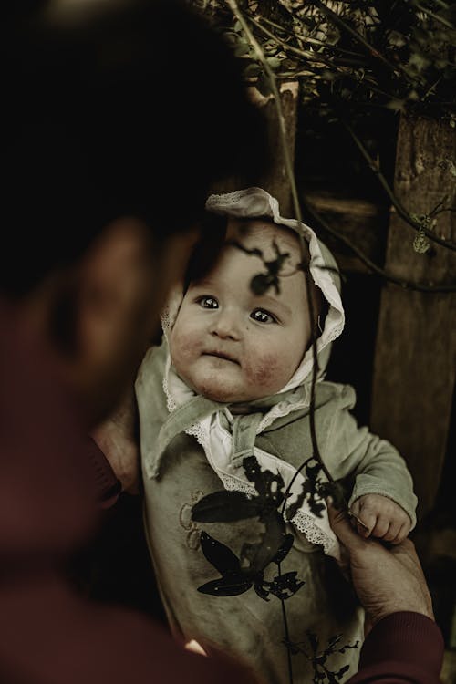 Father Holding Baby