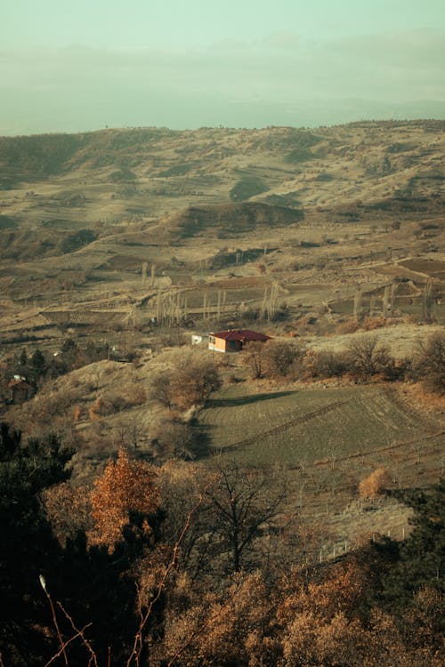 Základová fotografie zdarma na téma farma, hory, krajina