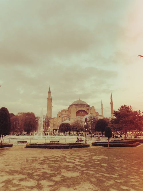 イスタンブール, イスラム教, セピアの無料の写真素材