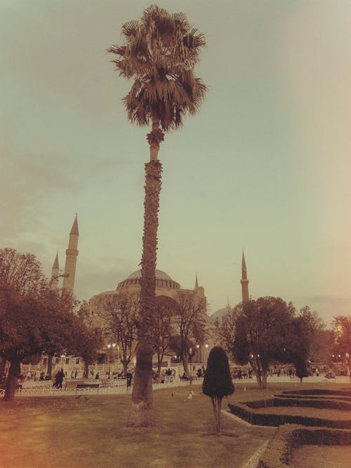Park by Hagia Sophia in Istanbul