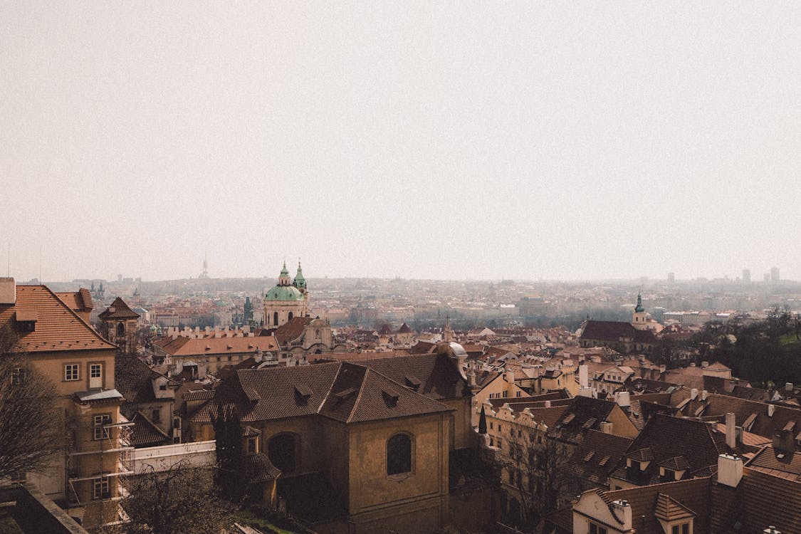 Panoramic View of Prague, Czech Republic 