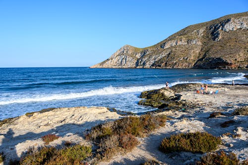 Akdeniz, cabo başa çıkmak, dalga içeren Ücretsiz stok fotoğraf