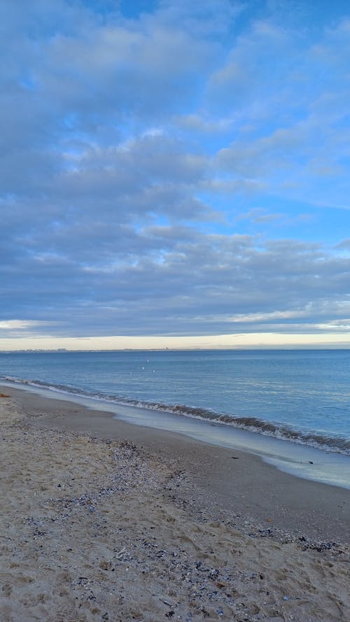 Free stock photo of beach, calm sea, evening sky