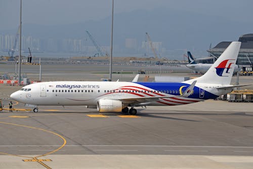 Malaysia Airlines Airplane at Airport