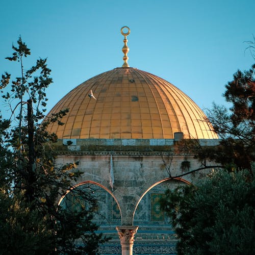 Golden Dome of the Rock in Jerusalem