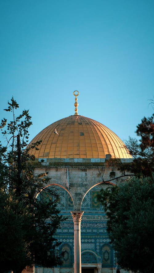 Golden Dome of the Rock in Jerusalem