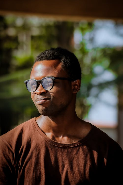 Portrait of Man in Eyeglasses