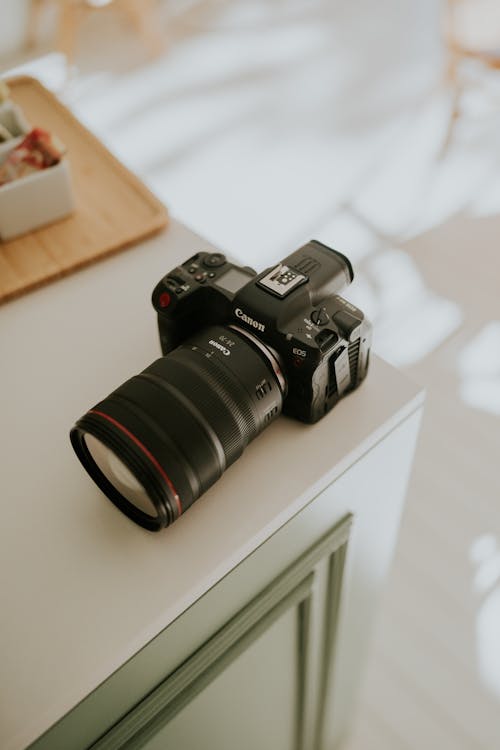A Camera on a Table · Free Stock Photo