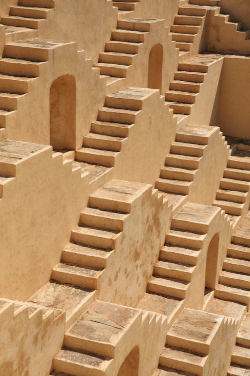 View of a Stepwell in Jaipur