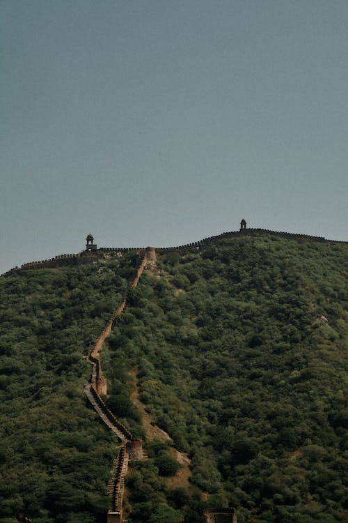 Foto profissional grátis de colina, estrutura, Grande Muralha
