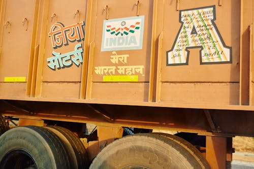 Free stock photo of hand painted, india, trucks