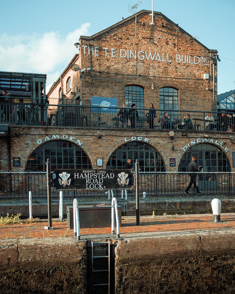 Traditional Railway Station In London 