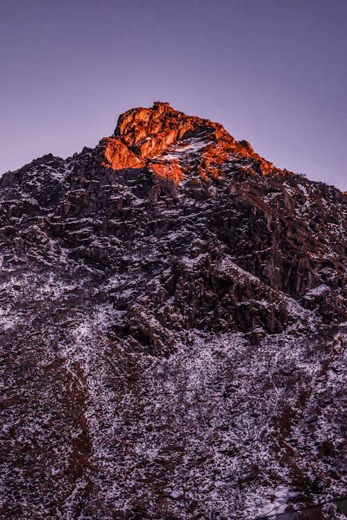 Rocky Mountain in the Evening 