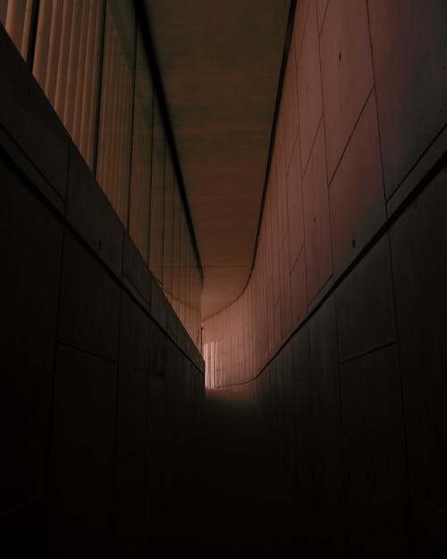 Interior of a Dark Corridor
