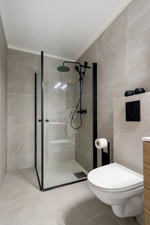 cleaning shower