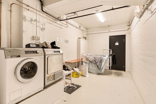 Interior of a Laundry Room