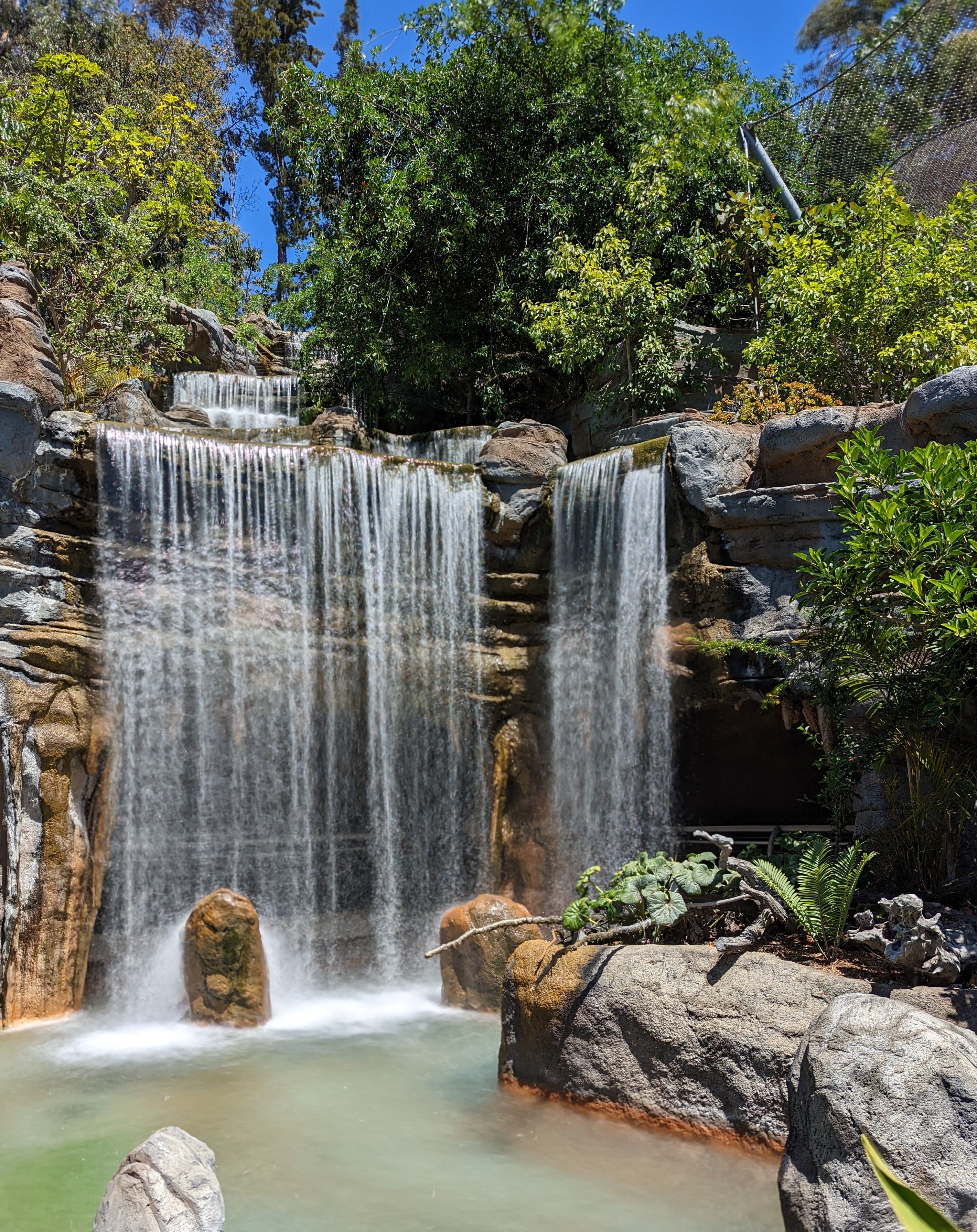 Waterfall on Rocks in Forest · Free Stock Photo