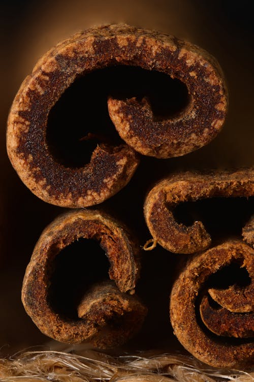 Close up of Cinnamon Rolls