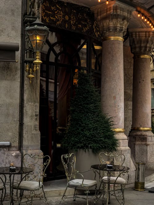 Sidewalk Cafe in Istanbul