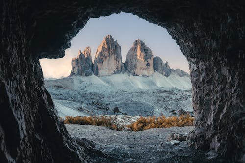 dağlar, dolomit dağları, görkemli içeren Ücretsiz stok fotoğraf