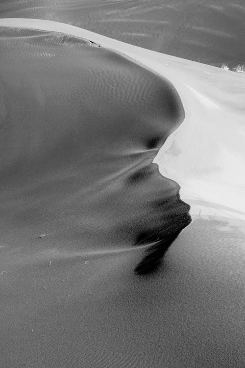 Sand Dune on Desert