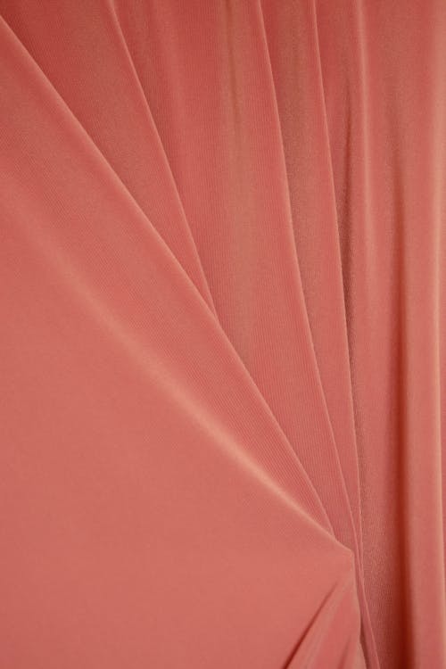 Close up of Soft, Pink Fabric