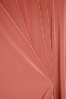 light coral dyed fabric