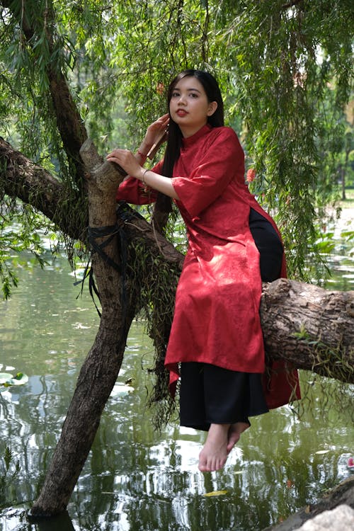 Ảnh lưu trữ miễn phí về aodai, bắn dọc, con sông