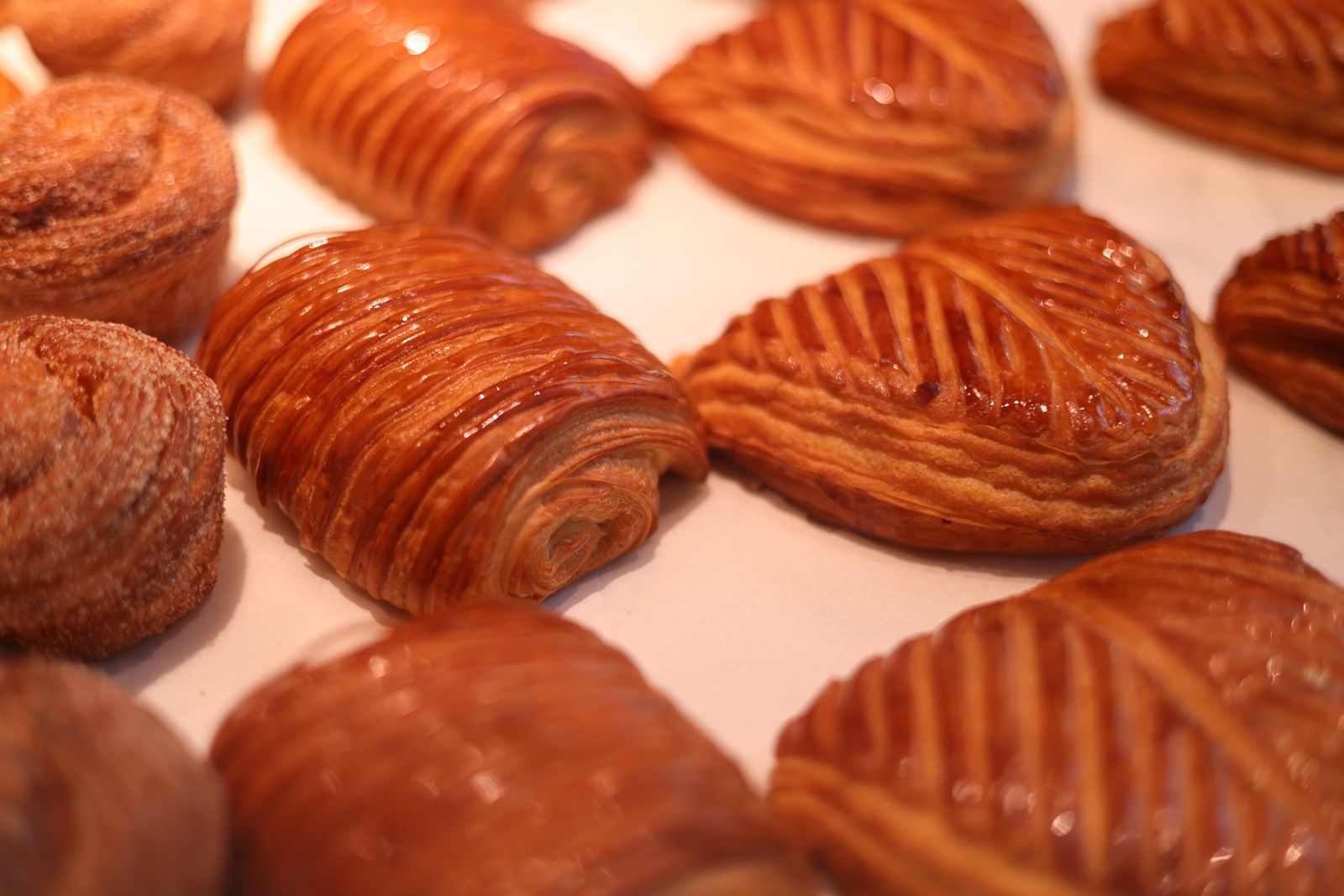 Gros plan sur une création chocolatée
