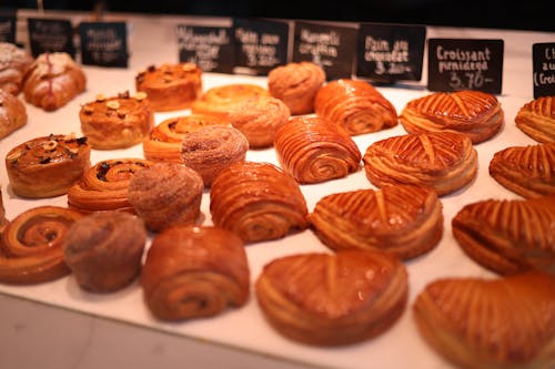 Choice of Pastries at Bakery