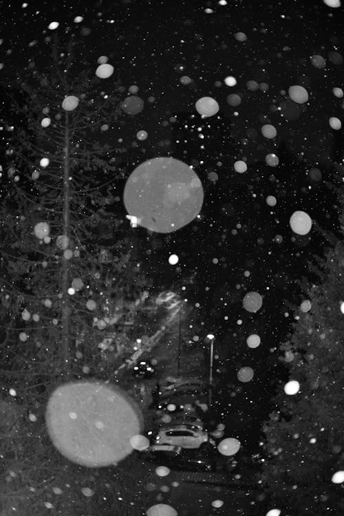 Abstract Dots at Night