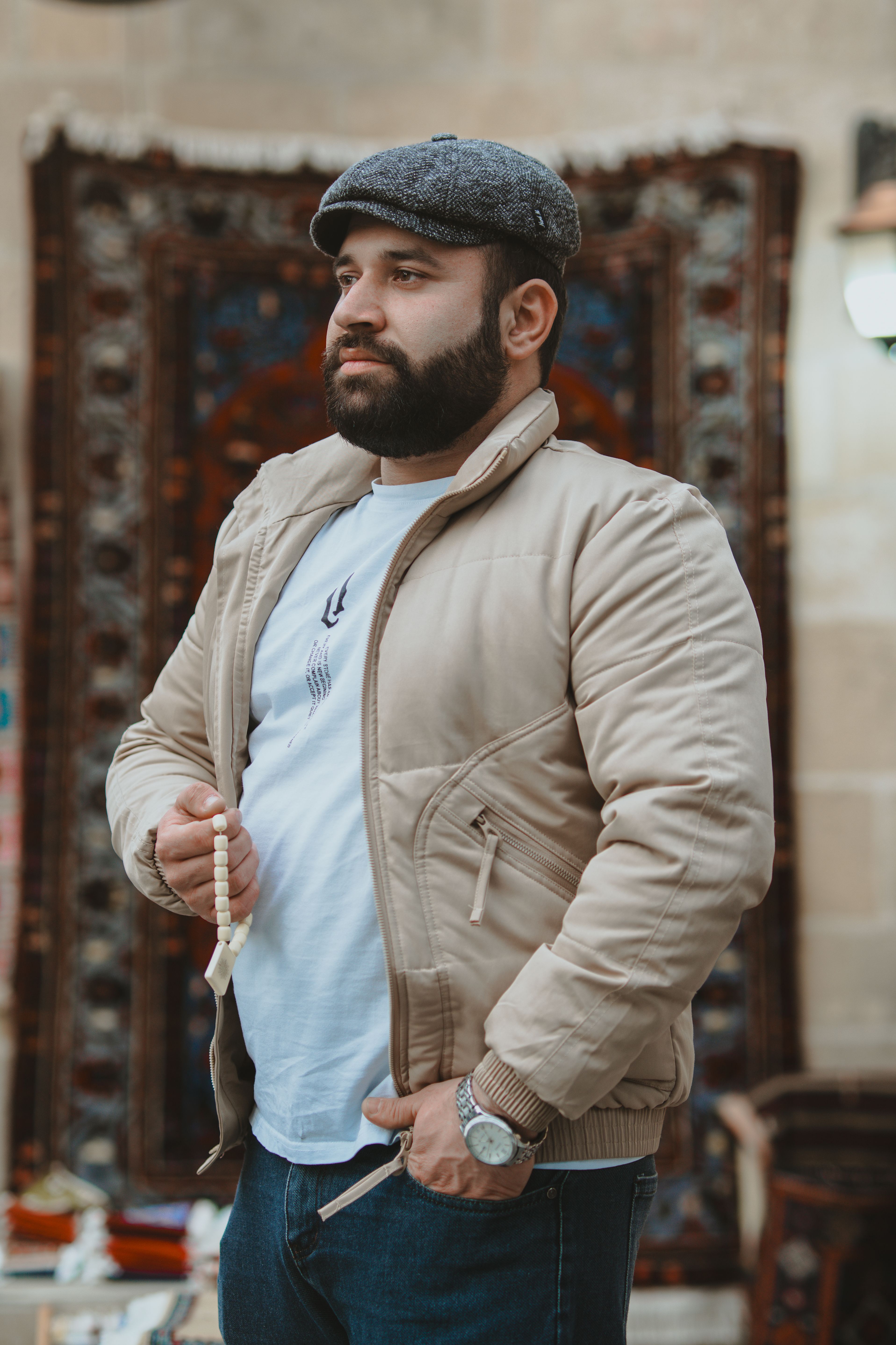 Portrait of Man in Jacket · Free Stock Photo