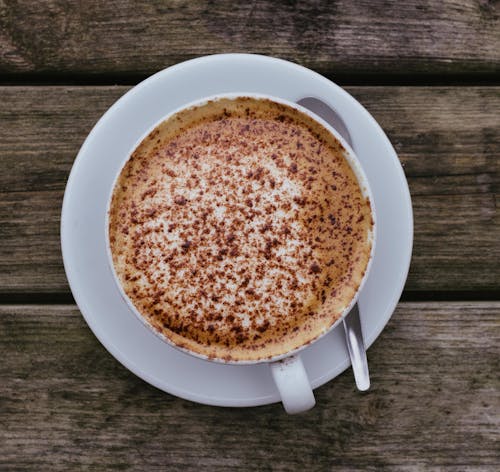 Foto d'estoc gratuïta de cafè, canyella, copa