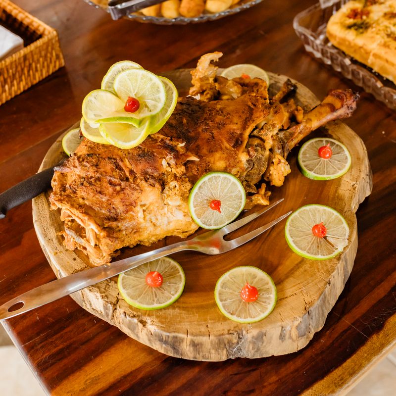 Honduran Sazón Roasted Lamb Shoulder