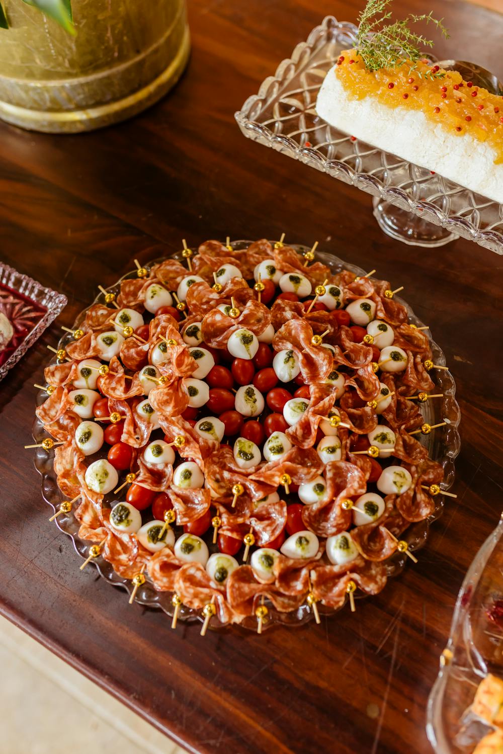 Salami and Cheese Skewers Salami and Cheese Skewers