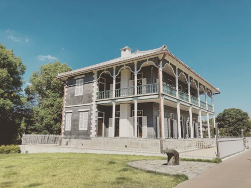 Free Charming historic residence in Kumamoto, Japan, showcasing unique architecture and vibrant surroundings. Stock Photo