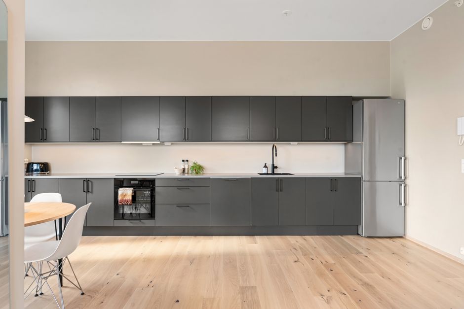apartment kitchen counter planner lifestyle photo 2