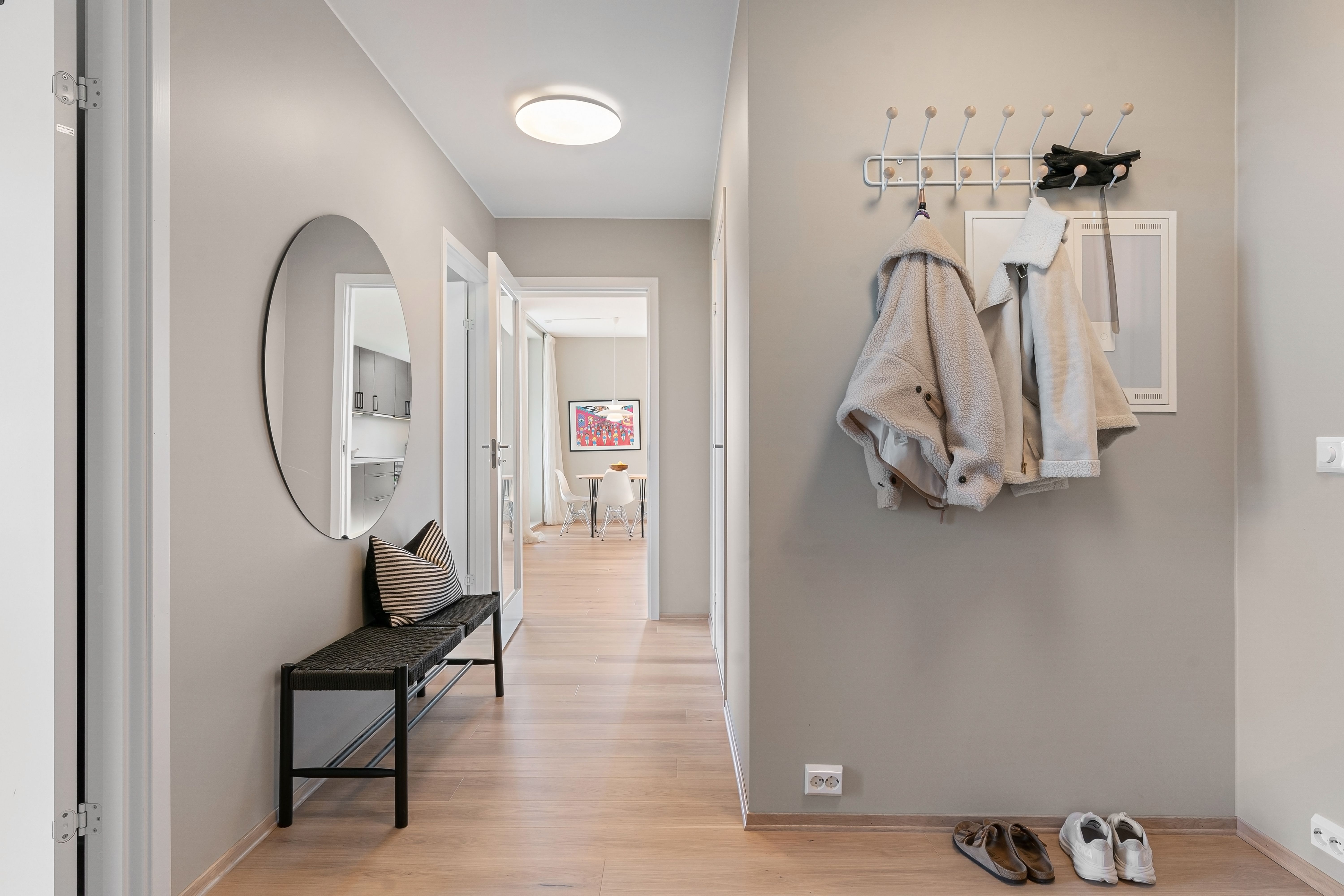 37 Small Apartment Organization Ideas That Actually Work (2026) — idea 2 from The Tidy Square