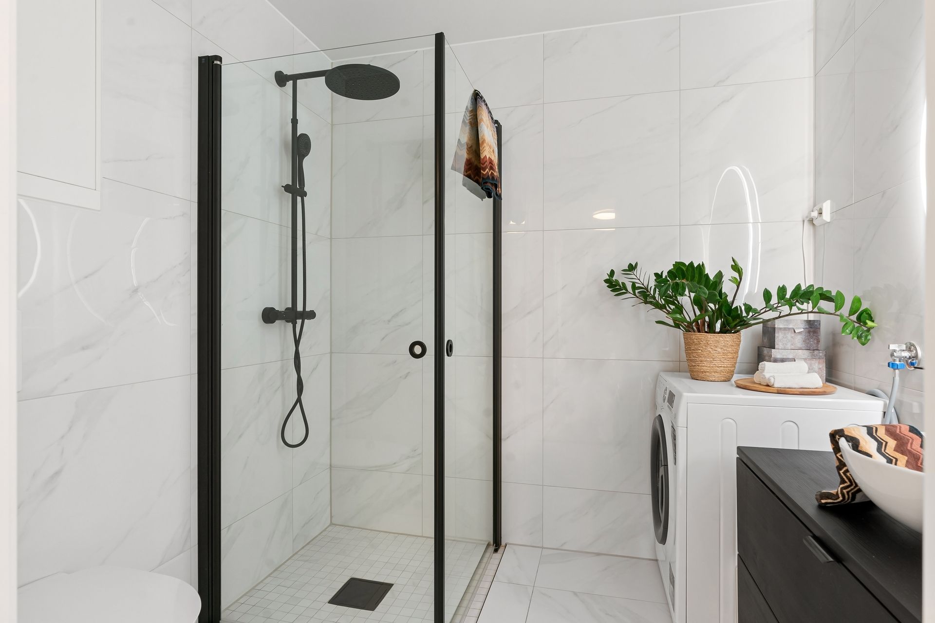 Shower in a Bathroom