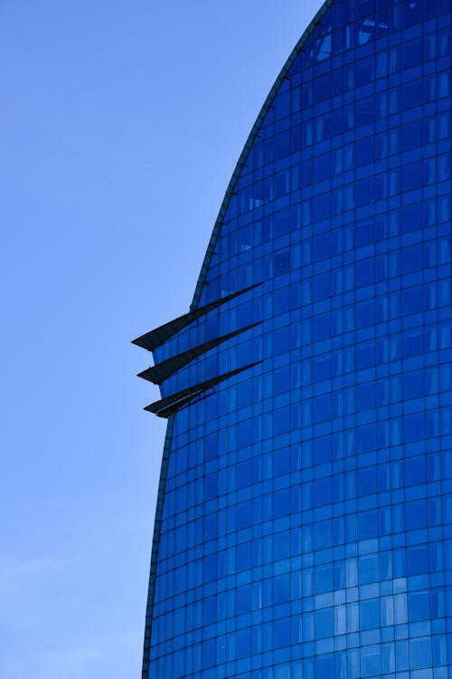 地標, 垂直拍摄, 巴塞罗那 w 酒店 的 免费素材图片