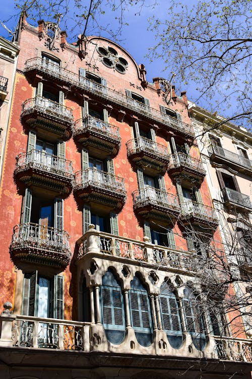 Imagine de stoc gratuită din balcoane, Barcelona, călătorie