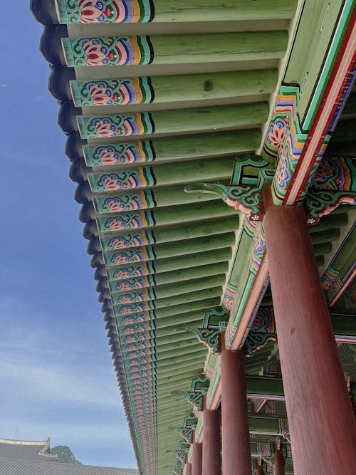 Kostnadsfri bild av arkitektur, gyeongbokgung, gyeongbokgung slott