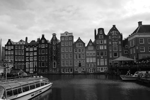 Photos gratuites de amsterdam, canal, eau